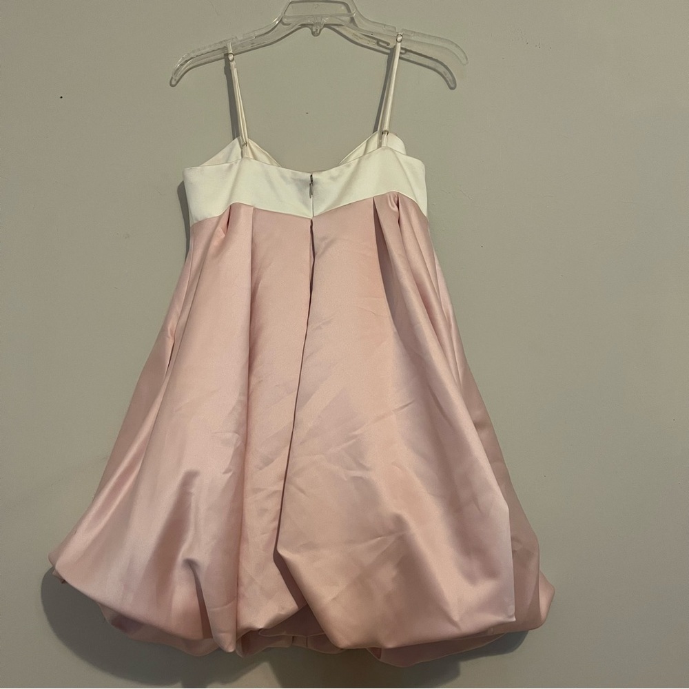 Betsey Johnson Early 2000s Pink Bow Bubble Dress NWT Size 8 - Picture 6 of 16